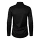 thumbnail image 5 of Camisa Doblada Para Hombre, Cuello Con Botones, Suela Larga, 5 of 5