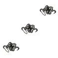 thumbnail image 3 of ZheElen 10pcs Zipper Pulls Cord Rope Ends Slider For Clothing/Bags 65mm Style A 3Set, 3 of 6