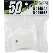 Janlynn Cardboard Floss Bobbins-50/Pkg