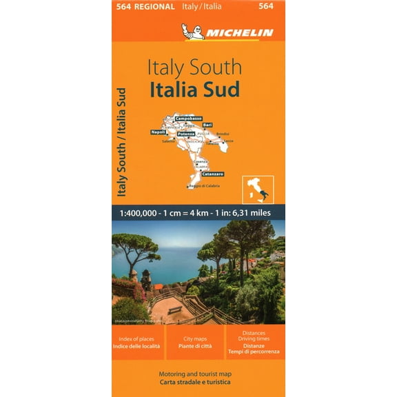 Maps/Regional (Michelin) Michelin Map Italy: South, (Paperback)