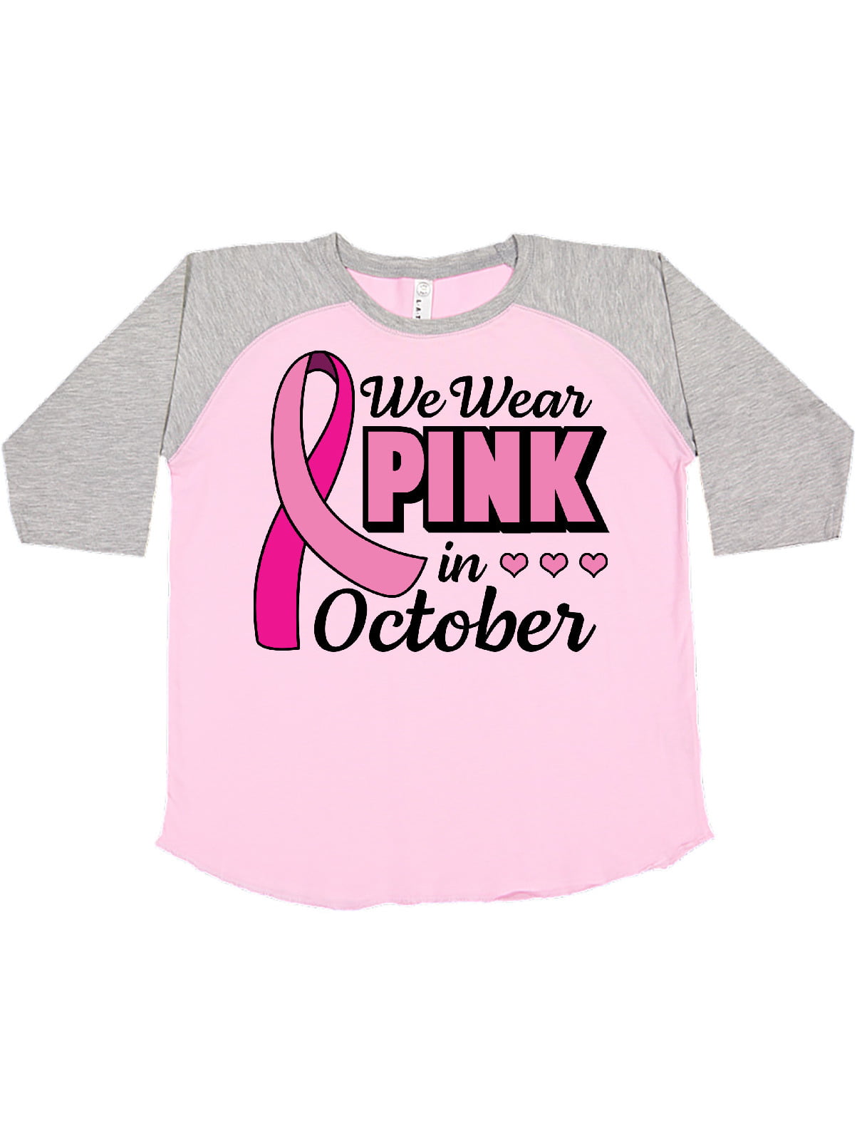In October We Wear Pink Breast Cancer Awareness Month Short-Sleeve Unisex T-Shirt