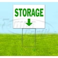 thumbnail image 1 of Storage Down (18" x 24") Yard Sign, Includes Metal Step Stake, 1 of 6