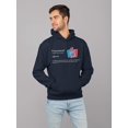 thumbnail image 2 of Frozenated ICEE Chill - Perfectly Cool Slush Graphic Men's Hoodie, 2 of 4