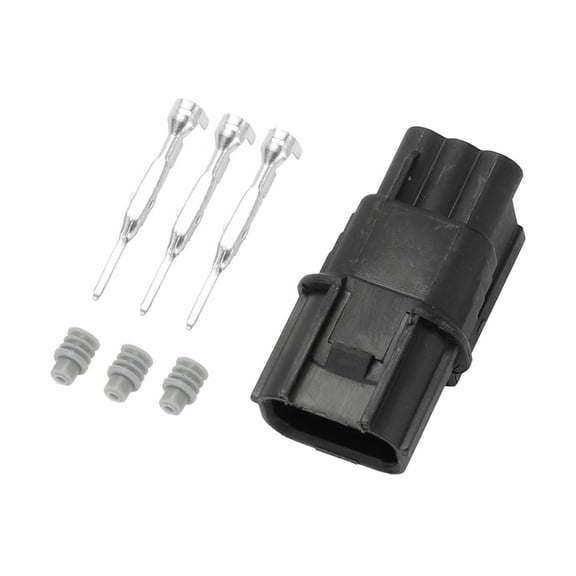 Unique Bargains 3 Pin Ignition Coil Connector Plug Waterproof Male Wire Terminal Connector for Honda for Acura 1 Set