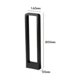 thumbnail image 3 of pieza de 15 W, CA 85-265 V, CC 12 V, luz LED para pilar de jardín, poste para césped, lámpara para césped, jardín al aire libre, paisaje, césped, 3 of 5