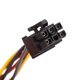 thumbnail image 5 of Adaptador de corriente de 4 pines a PCI-E 6 ( ) ( ) Conector convertidor 10 piezas, 5 of 6