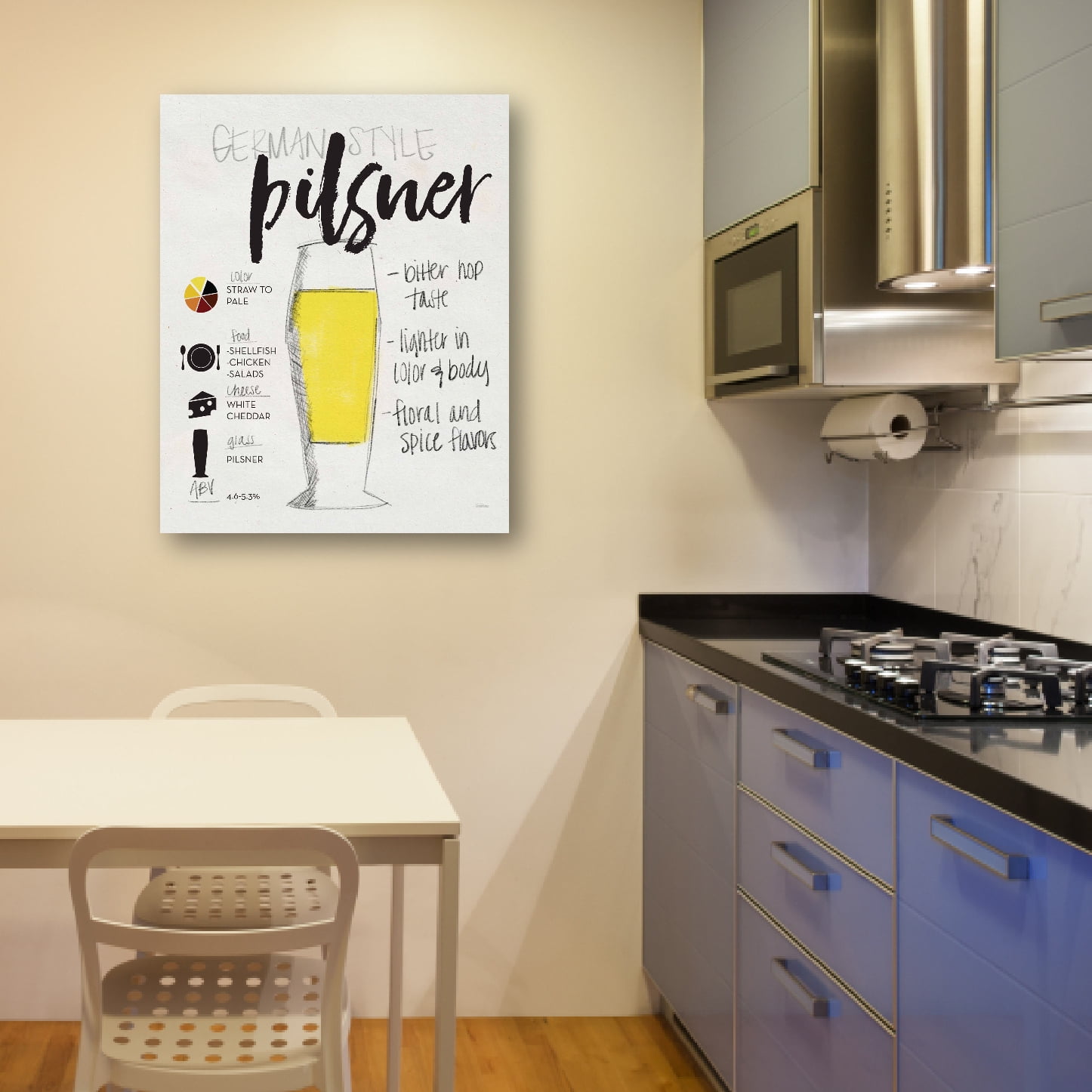 Pilsner Gallery-Wrapped Canvas Wall Art, 16x20