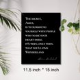 thumbnail image 2 of Canvas Wall Art Inspirational Quote Canvas Print Positive Canvas Painting Home Bedroom Wall Decor Framed Gift for Girl Women 12 x 15 Inches, 2 of 5