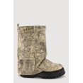 thumbnail image 3 of Women's Round Toe Lug Sole Cargo Pocket Slouch Boots, 3 of 6
