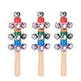 thumbnail image 1 of Christmas Hand Jingle Bells Hand Sleigh Bells Decoration Bells Musical Instrumen, 1 of 7