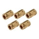 thumbnail image 4 of Acoplamiento de eje de 5 uds., 22mm de longitud, 14mm de diámetro exterior, 5 a 8mm de diámetro interior, acoplador rígido, Conector de eje de Motor de latón, 4 of 12