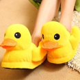 thumbnail image 4 of Duck Slippers For Women, Duck Slippers That Quack When You Walk, Rubber Duck Slippers, Cartoon Slippers, Winter Slippers, 4 of 5