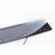 thumbnail image 1 of Funda protectora de teclado de silicona transparente CHAO Universal para teclado de computadora 108 teclas, 1 of 5