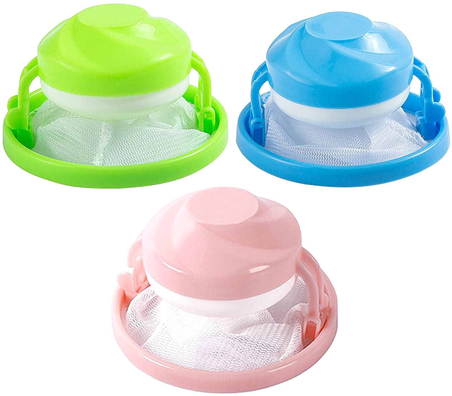 XUANYI 3 X Washing Machine Filter Bags Floating Pet Hair Filter Mesh