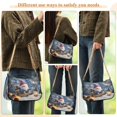 thumbnail image 5 of Ryvnso Christmas Gnome Womens Chain Shoulder Bag Tote Handbags Clutch Hobo Purse with Zipper for Travel, 5 of 7