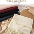thumbnail image 6 of Winter Women Warm Scarf Long Shawl Large Scarves Cold Weather Thick Blanket Colorful Gift, 6 of 7