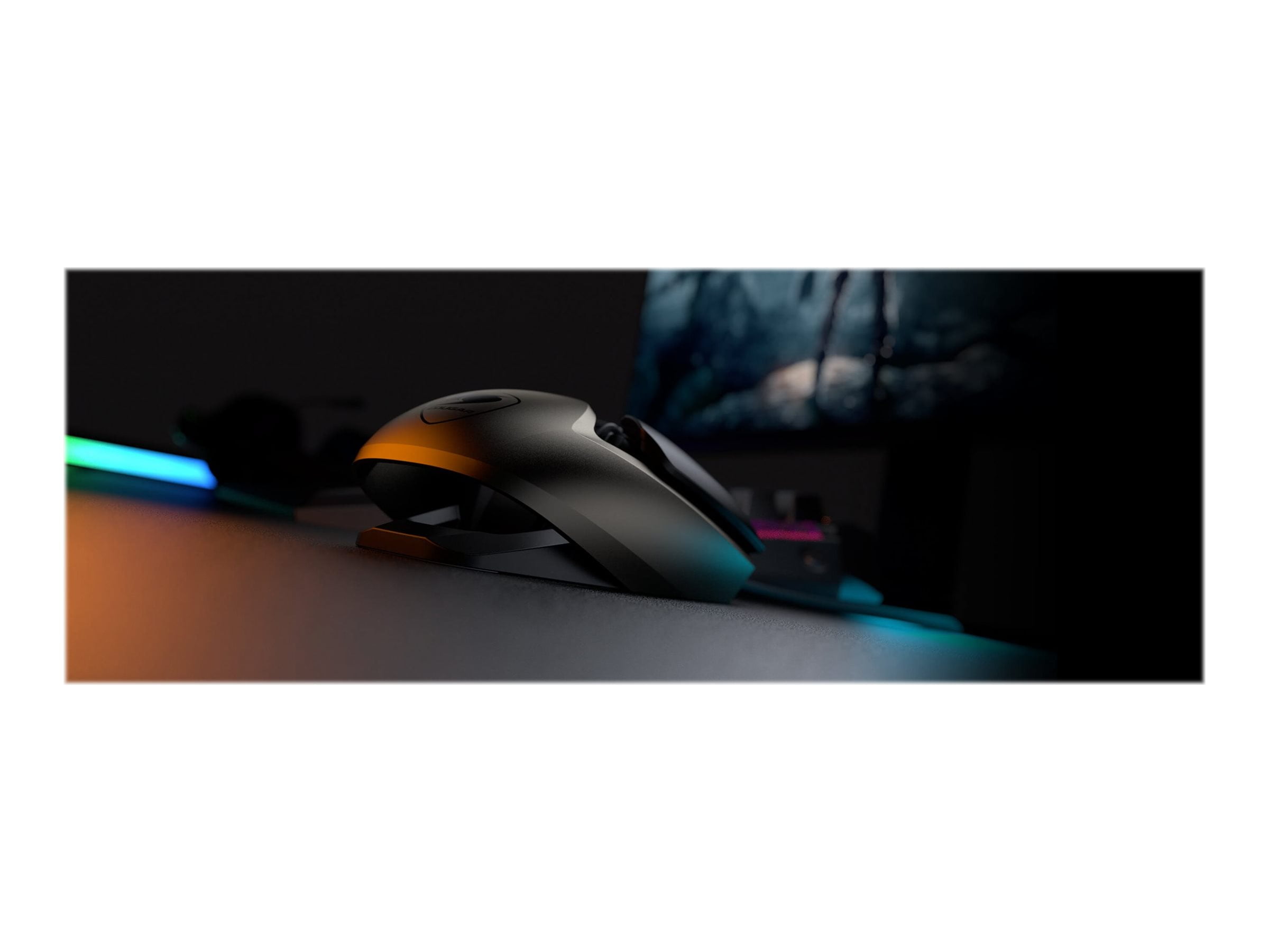 Cougar AIRBLADER USB Optical Gaming Mouse - Black, PMW3389 Sensor, 16,000 DPI