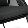 thumbnail image 6 of Furniture of America Perth UV-Resistant Foldable Patio Chairs, Set of 2, Black, 6 of 8