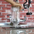thumbnail image 3 of Enjuagadora de vasos, Lavadora de vasos de acero inoxidable negra para uso doméstico Lavavajillas de máxima eficiencia, 3 of 12
