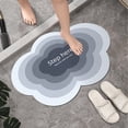 thumbnail image 1 of kkbbma Up To 50% Off Cute Bath Mat - Flower Area Rug Bathroom Rugs Bath Mat Bath Rugs Door Mat Bathroom Doorway Non Slip Foot Mats Sink Toilet Quick Drying Floor Mats, 1 of 5