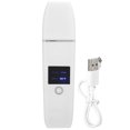 thumbnail image 1 of Face Skin Scrubber Cleaning Face Peeling Machine Ultrasonic Exfoliating SkinCare(White ), 1 of 14