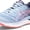 Mist/Blazing Coral, variant on Asics Gel-Nimbus 23 Grand Shark / Digital Aqua 1012A885-402 Women's Size 6