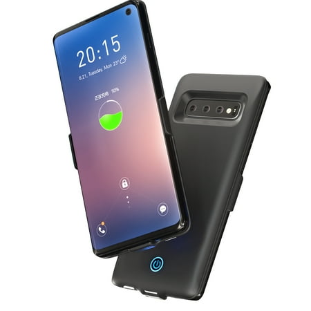 For Samsung Galaxy S10 Battery Charger Case 5500mAh External Backup Charger Power Bank Protective Cover