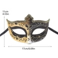 thumbnail image 2 of ERK 1Pcs Dentelle de Mascarade Fête Beauté Demi-Visage Femme Portant, 2 of 5