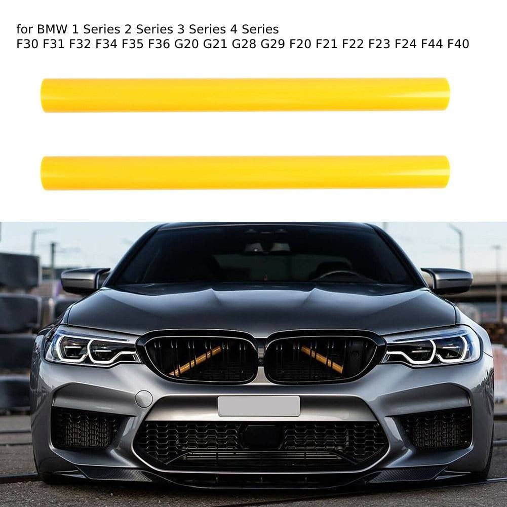 Front Grille Trim Strips For BMW F30 F32 3 4 Series 4 Color Sport Style Grille