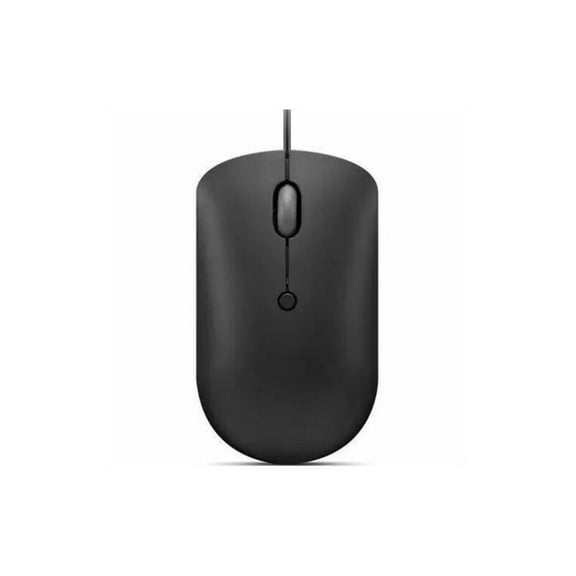 Lenovo 400 Wired USB-C Compact Mouse, Raven Black