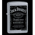 thumbnail image 2 of Zippo 24779 Windproof Lighter Jack Daniel's Label Street Chrome Finish, 2 of 2