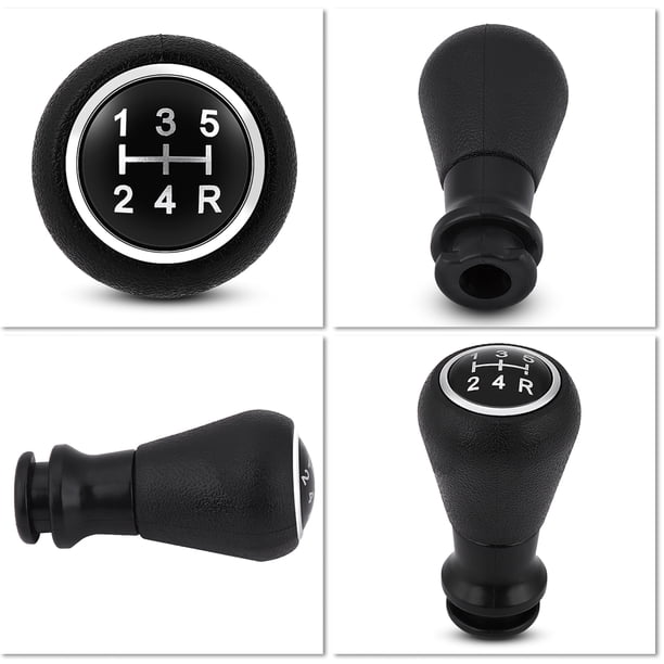Cabezal de Perilla de Palanca de Cambios de 5 Velocidadas para 106 107 205 206 207 405, Compatible Con C1 C3 C4