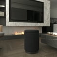 thumbnail image 6 of Boahaus Lyanna Makeup Vanity Stool with Storage and Soft Cushion, Black, 6 of 10