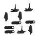 thumbnail image 4 of Abrazaderas para Toldos Kusrkot 10x Clips de lona Negro, 4 of 8