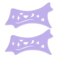 thumbnail image 1 of Plantilla De Plantilla De Sombra De Ojos Herramientas Para Dar Forma Recorte Estrella Patrón De Corazón Aplicador De Sombra De Ojos Herramienta De Maquillaje Para Diversas, 1 of 7