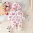 thumbnail image 2 of FDDMis Red Sweatsuit Boys Baby Overalls 0-3 Months Baby Boy Onesie 0-3 Infant Long Sleeve Onesies Gifts for Baby Girls 0-6 Months Boy Clothes 18-24 Months Girls 5t Clothes Boys Clothes Size, 2 of 5