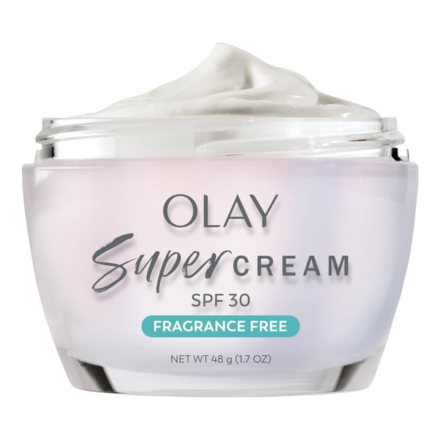 Crema facial Olay Super Cream FPS 30 sin fragancia 48 g
