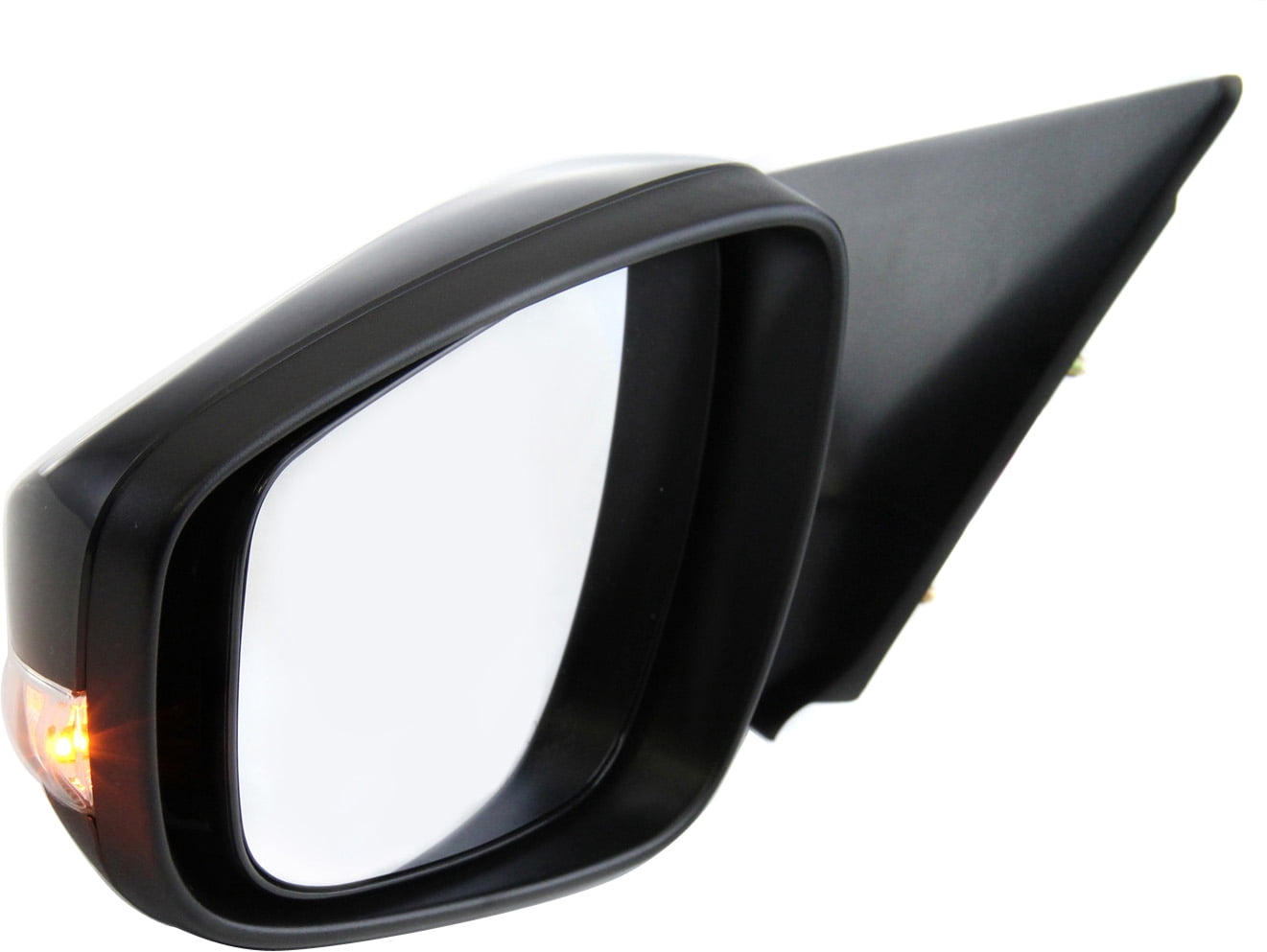 Mirror Compatible With 2011-2013 Hyundai Elantra Left Driver Side Heated In-housing Signal Light Paintable Kool-Vue