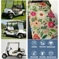 thumbnail image 6 of Universal 51" x 31" Golf Cart Bench Seat Cover, Soft Microfiber Towel Fits EZGO, Club Car, Yamaha Drive, Icon Front Seats, 6 of 8