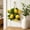 Yellow A, variant on Artificial Lemon Wreath - Polyester Indoor Floral Decor for Home, Table, and Garden, Perfect for Spring Events and Cheerful Decorations Yellow