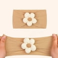 thumbnail image 4 of 4PCS Baby Flower Headbands Newborn Baby Bows for Infant Girl Flower Nylon Infant Hair Bows for Newborn Infant Toddler for Kids, 4 of 4