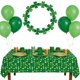 thumbnail image 5 of Decoración del hogar, productos festivos, platos festivos de San Patricio, cubiertos para fiestas, artículos para fiestas, gruesos y duraderos, adecuados para fiestas de primavera, juegos de platos d, 5 of 6
