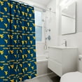 thumbnail image 4 of West Virginia Mountaineers Printed Shower Curtain Cover - 70" x 72", 4 of 9