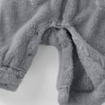 thumbnail image 6 of Baby Snowsuit Newborn Winter Hooded Romper Fleece Snowsuit Baby Jumpsuit Cartoon Bear Winter Coat for Girls and Boys Gray 6-9 Months, 6 of 6