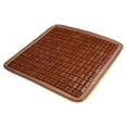 thumbnail image 2 of Ruroz Natural Wood Beaded Seat Cover Pad Mat Comfy Cool Summer Massage Seat Cushion (Square) Medium Size for Car, Sedan,SUV Office Chair, 2 of 6
