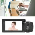 thumbnail image 4 of HD Peephole Camera, 2500mAh Battery Peephole Doorbell Camera Human Detection Sensor Support 12 Languages  for Home Door Black,Gold, 4 of 7