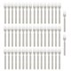 thumbnail image 2 of Cubiertos de plástico desechables para vajilla de 50 piezas, horquillas de un envase Soledad Cubiertos desechables de vajilla, 2 of 10