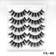 thumbnail image 3 of Volume Wispy Lashes Multipack Dramatic 8D False Eyelashes Pairs Style Eye Pack, 3 of 6