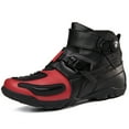 thumbnail image 4 of Men's and women's all-season motorcycle riding boots and motorcycle shoes,Black red,36, 4 of 16