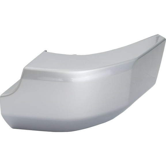 Bumper End Compatible with Toyota FJ Cruiser 2007-2014 RH Side Bumper Pad Painted Silver